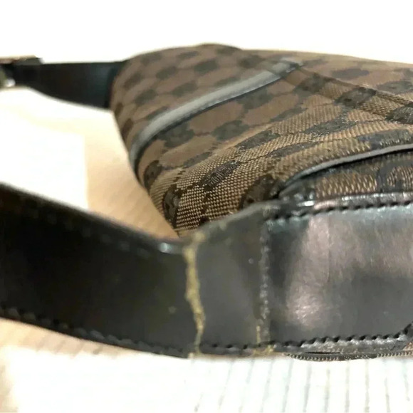 Gucci GG canvas vintage medium Jackie shoulder handbag - Picture 5 of 13